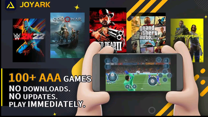 Joyark Cloud Gaming PC Games ios mod Download Latest version 1.7.9